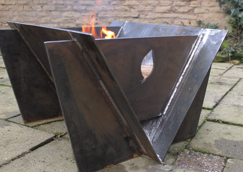 Interlocking Fire Pit Exteria, Sheet Metal For Fire Pit